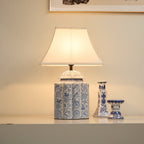Floral Bird Jar Table Lamp