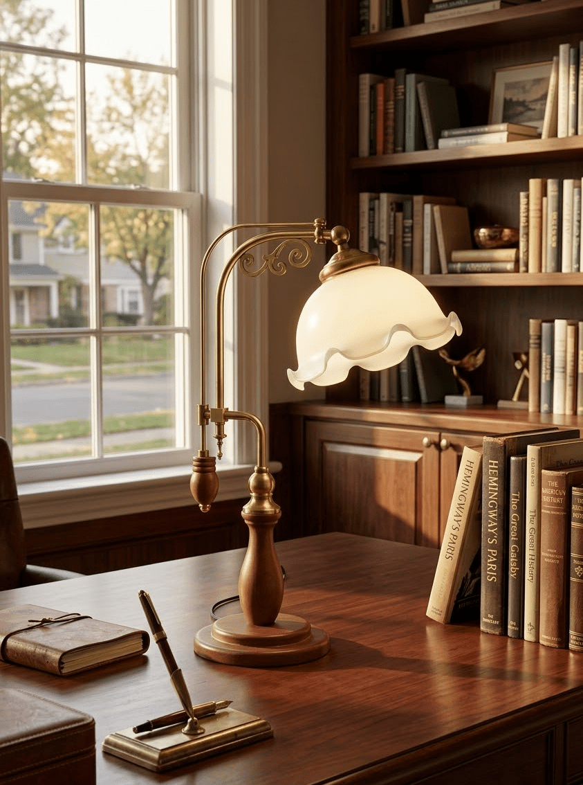 Aurelia Scroll Table Lamp