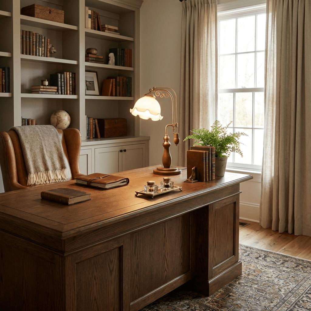 Aurelia Scroll Table Lamp