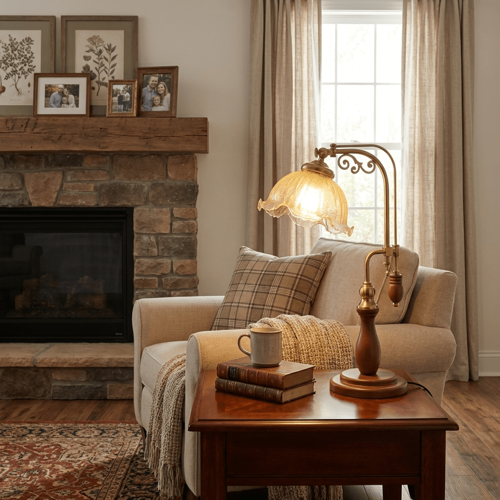 Aurelia Scroll Table Lamp