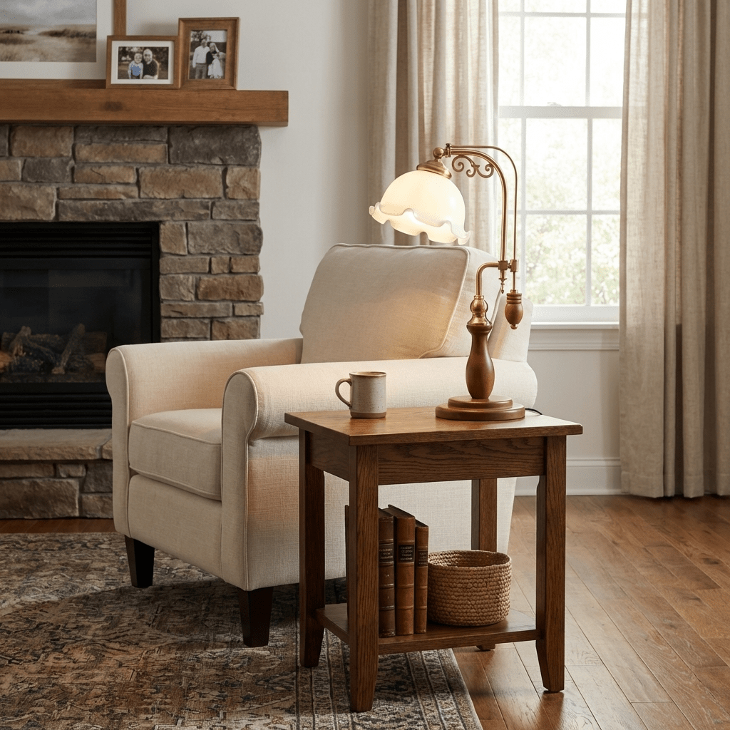 Aurelia Scroll Table Lamp
