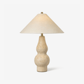 Tovelle Yellow Travertine Table Lamp