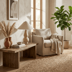 Tovelle Yellow Travertine Table Lamp