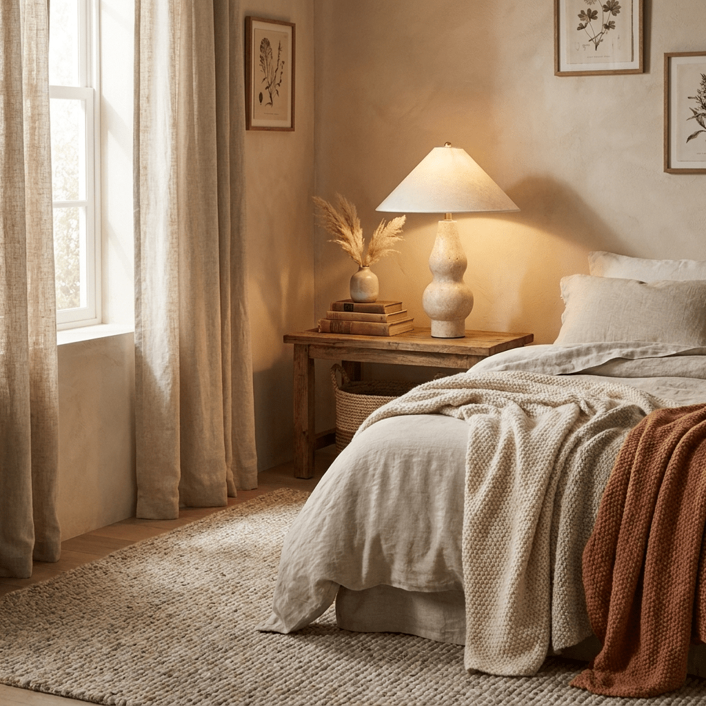 Tovelle Yellow Travertine Table Lamp