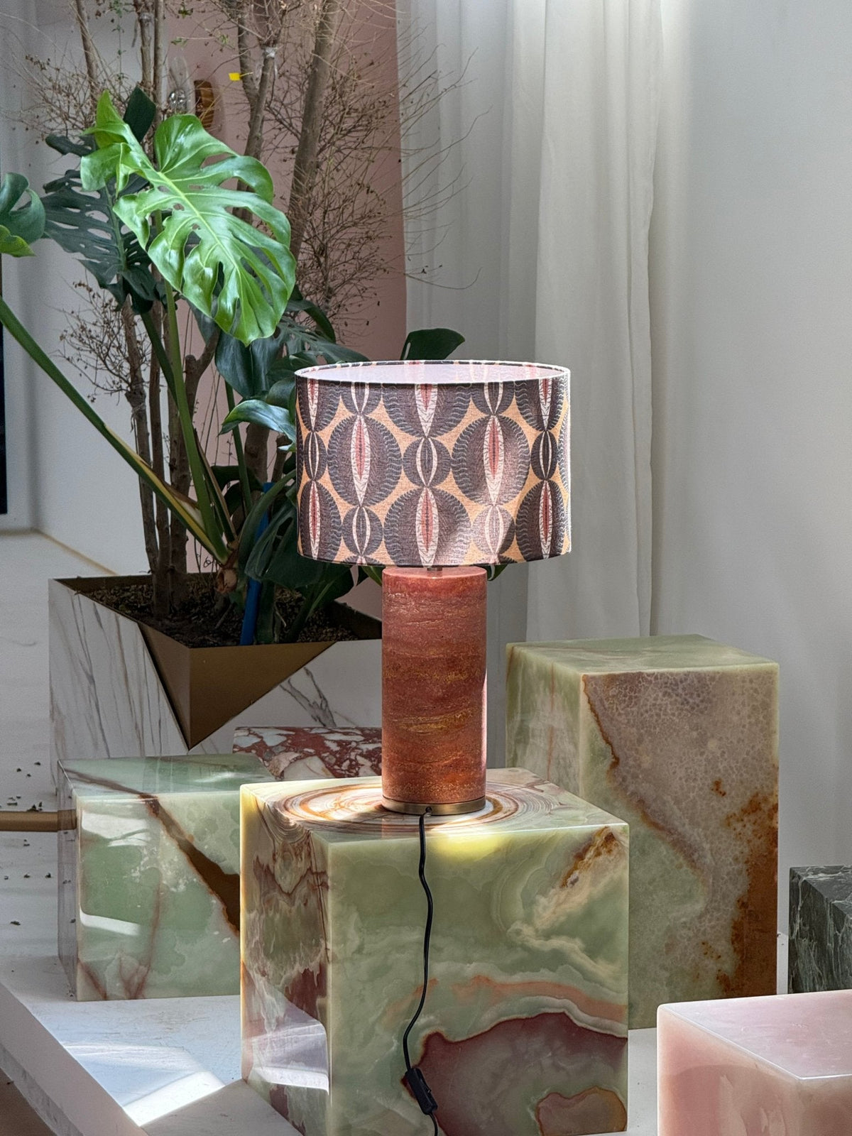 Aria Stone Table Lamp