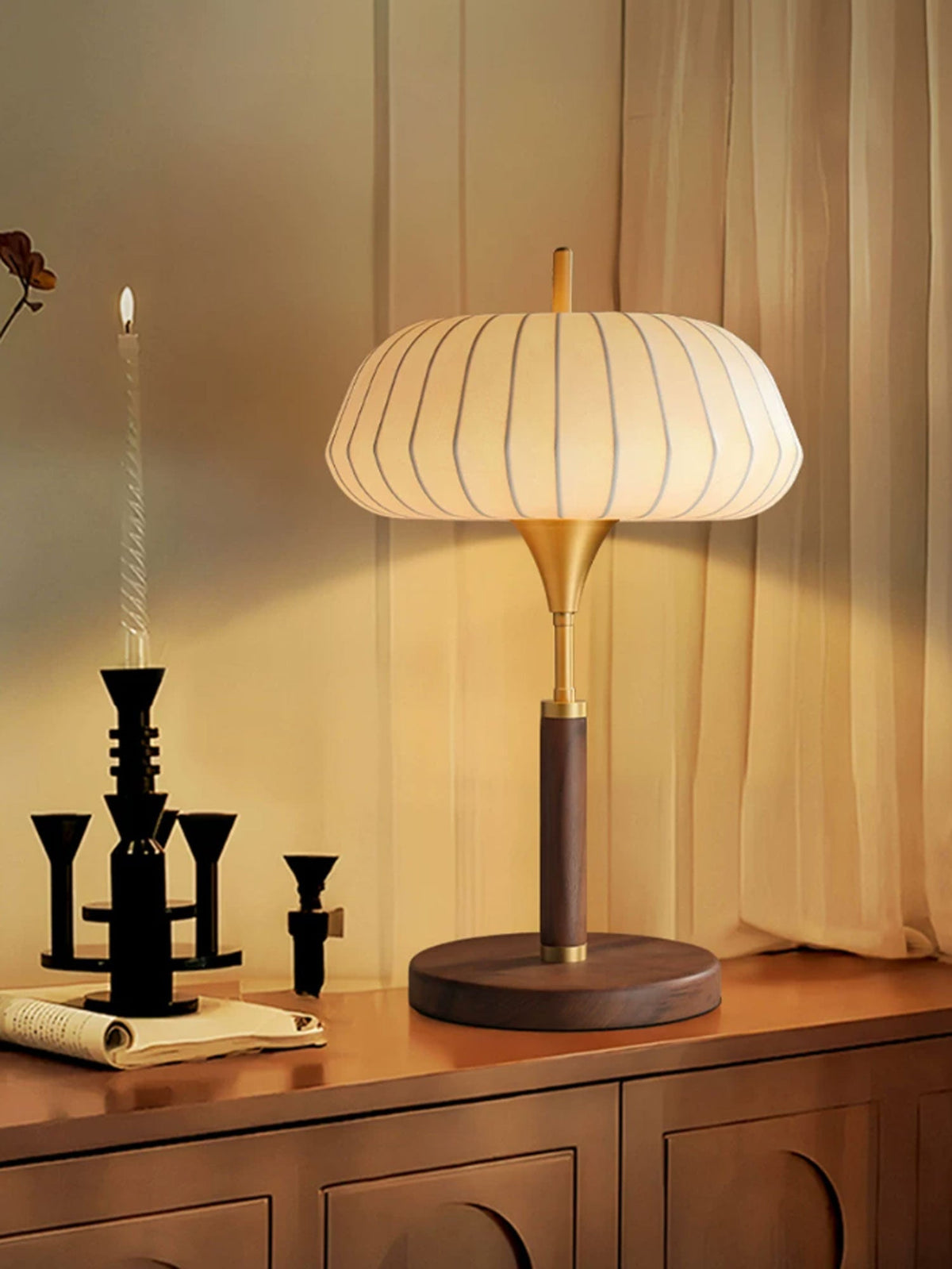Velora Silk Table Lamp