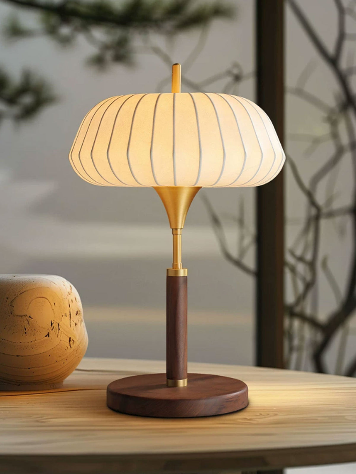 Velora Silk Table Lamp