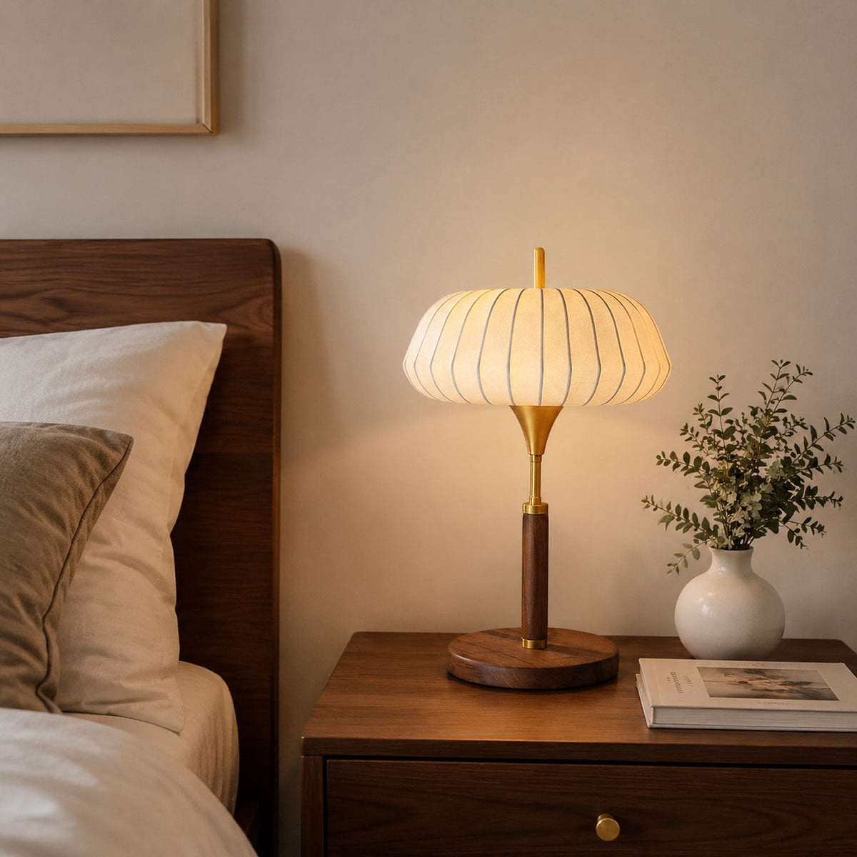 Velora Silk Table Lamp
