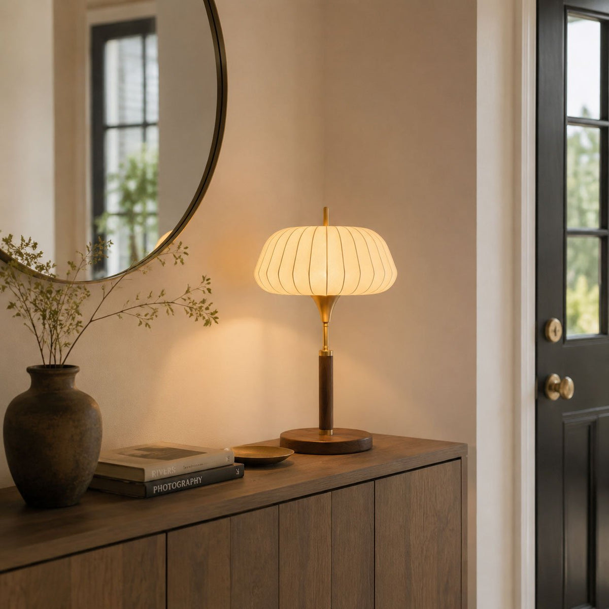 Velora Silk Table Lamp