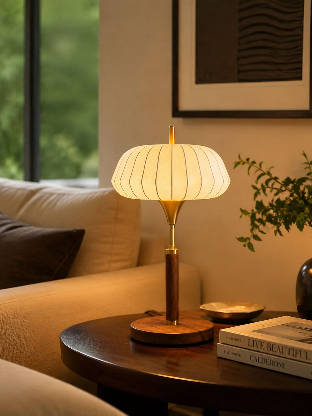 Velora Silk Table Lamp