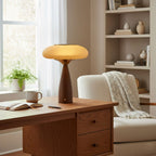 Cielo Wooden Rechargeable Table Lamp