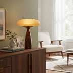 Cielo Wooden Rechargeable Table Lamp
