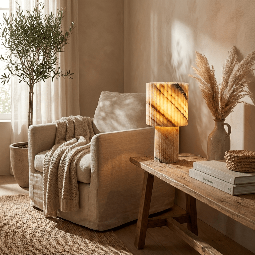 Colonna Onyx Table Lamp