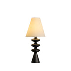 Ripple Wood Table Lamp