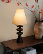 Ripple Wood Table Lamp