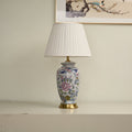 Famille Rose Ceramic Table Lamp