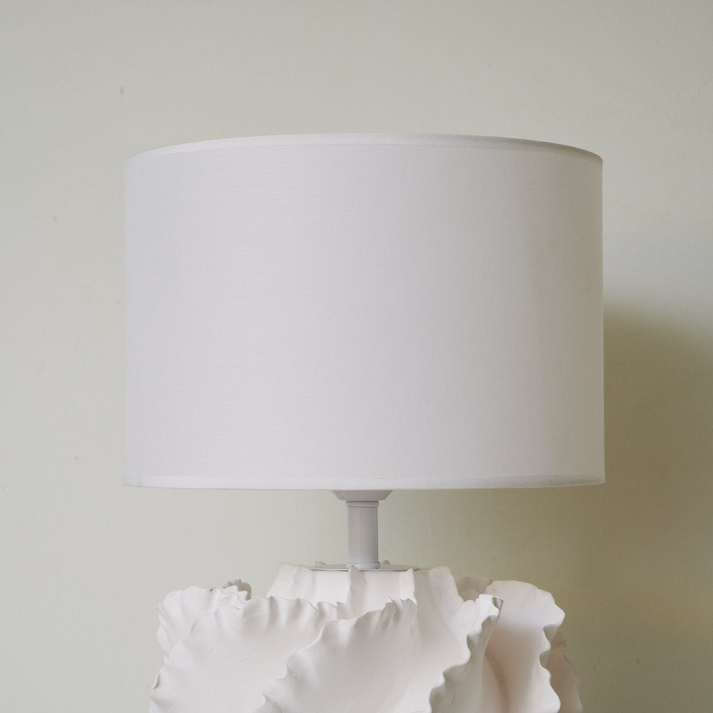Sculptural Shell Inspired Table Lamp