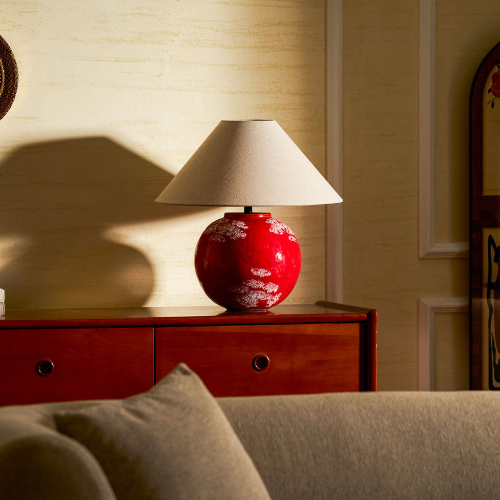 Emberveil Table Lamp