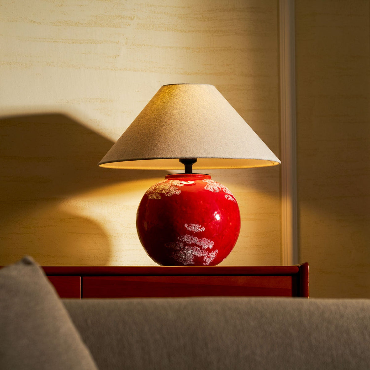 Emberveil Table Lamp