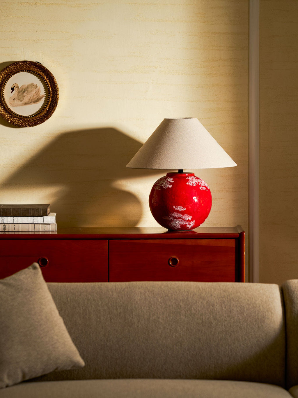 Emberveil Table Lamp
