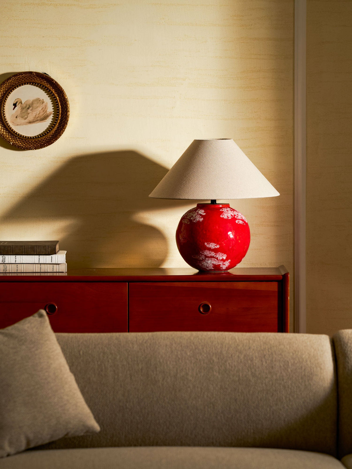 Emberveil Table Lamp
