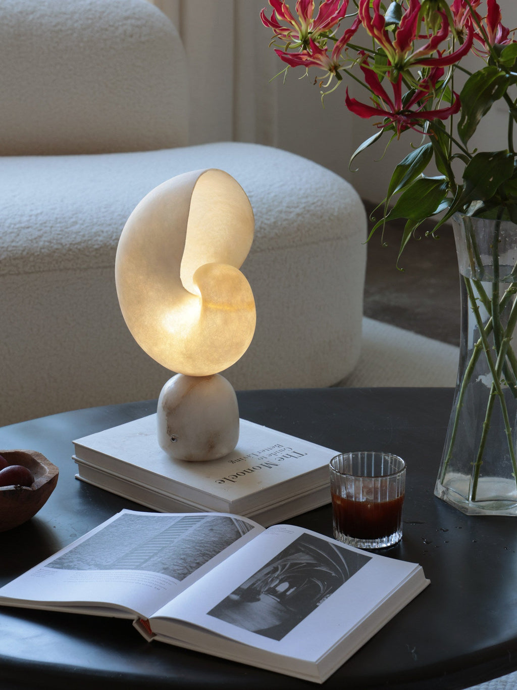 Lumora Shell Table Lamp