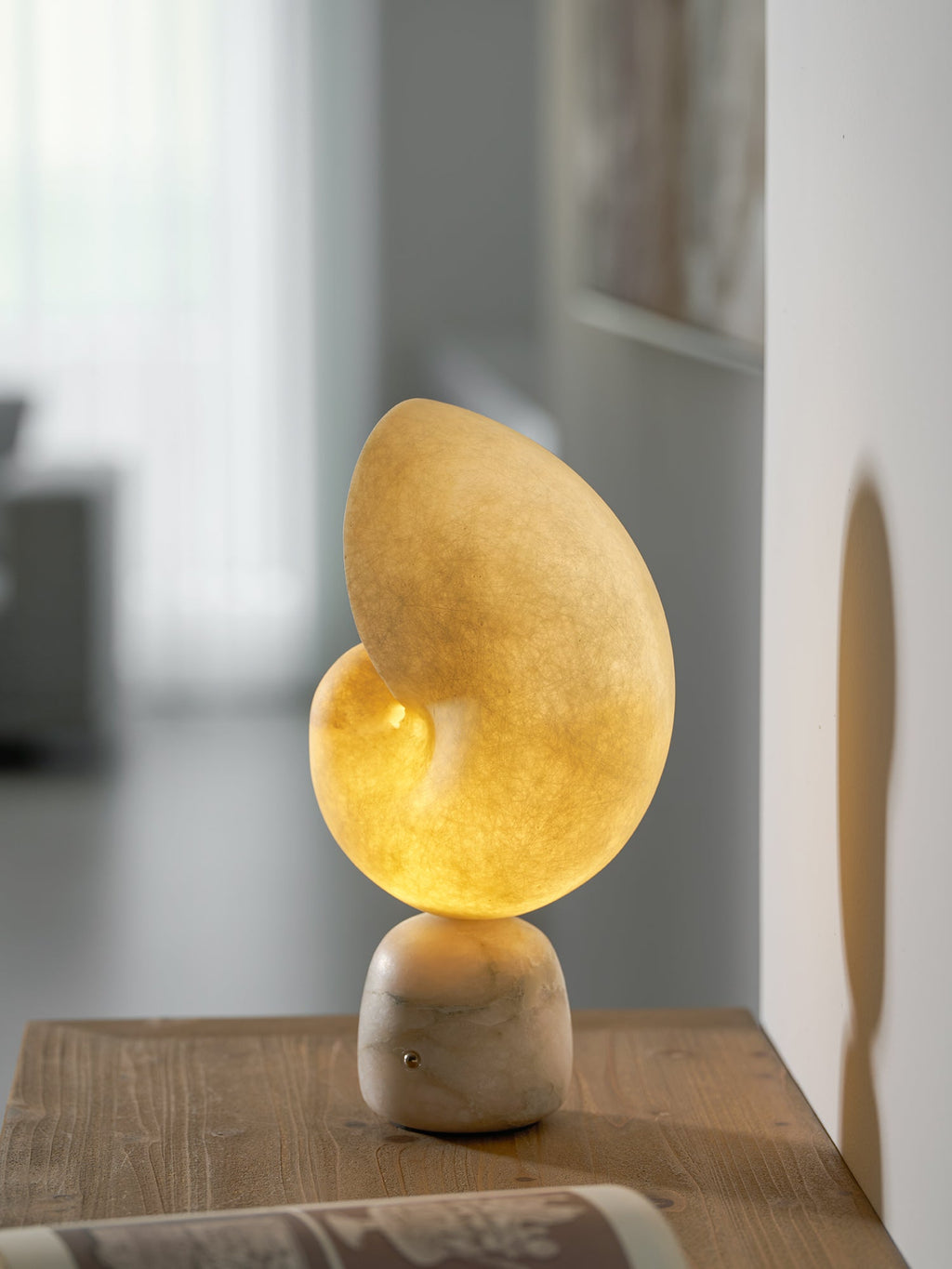 Lumora Shell Table Lamp