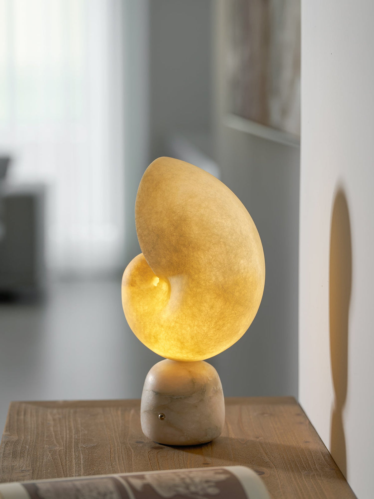 Lumora Shell Table Lamp