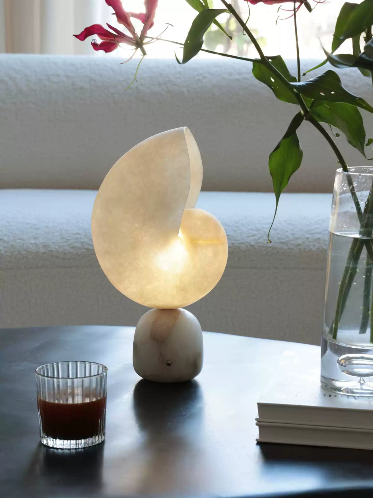 Lumora Shell Table Lamp