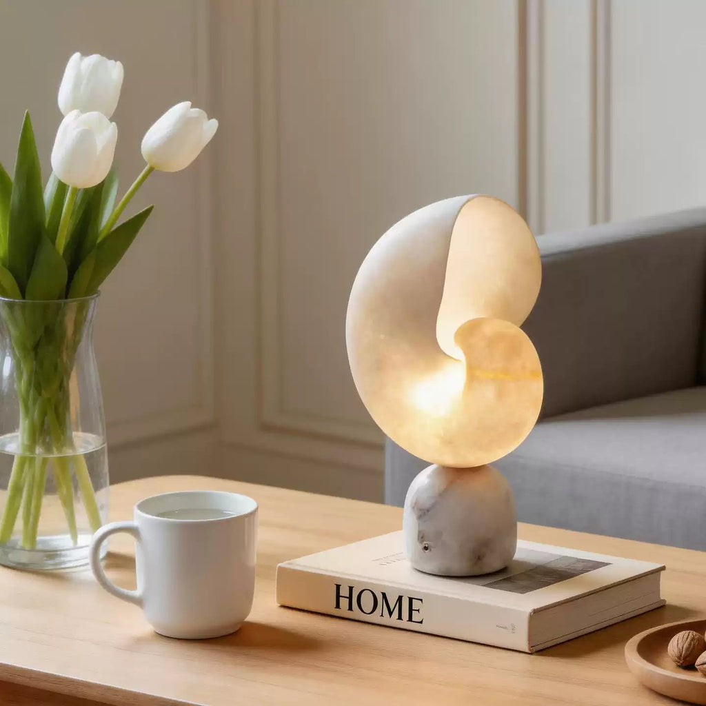 Lumora Shell Table Lamp