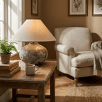 Ruggine Distressed Ceramic Table Lamp