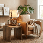 Arbor Ash Wood Table Lamp