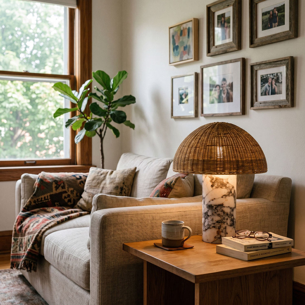 Maroqa Woven Table Lamp