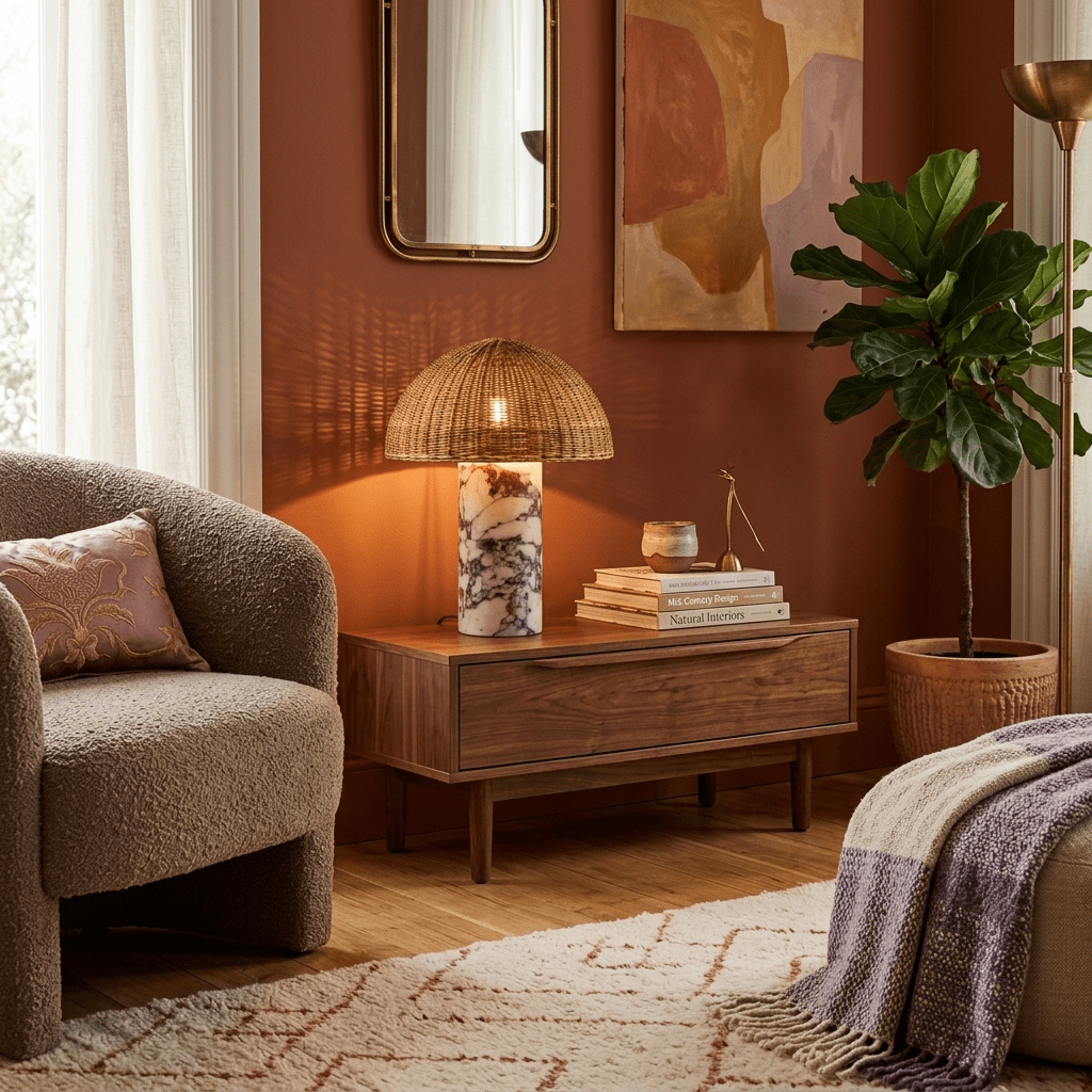 Maroqa Woven Table Lamp