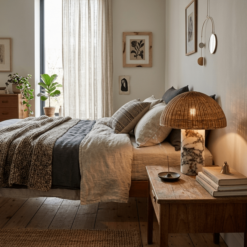 Maroqa Woven Table Lamp