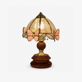 Butterfly Garden Tiffany Table Lamp