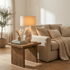 Tortile Twisted Ceramic Table Lamp