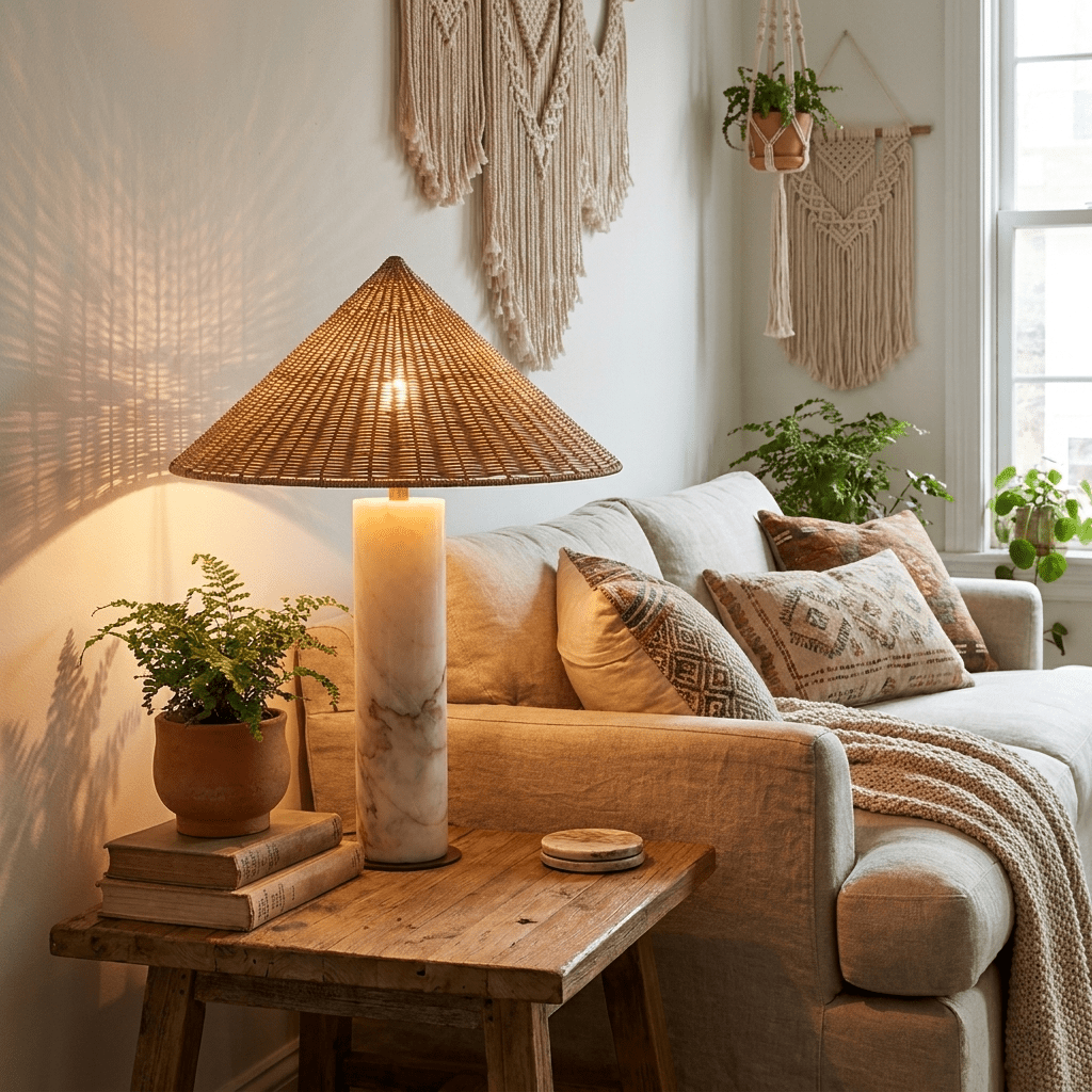 Marisol Marble Table Lamp