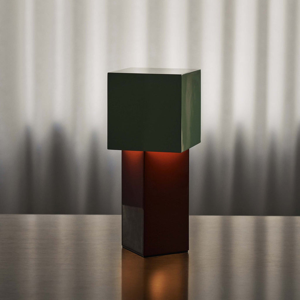Cubic Accent Portable Table Lamp