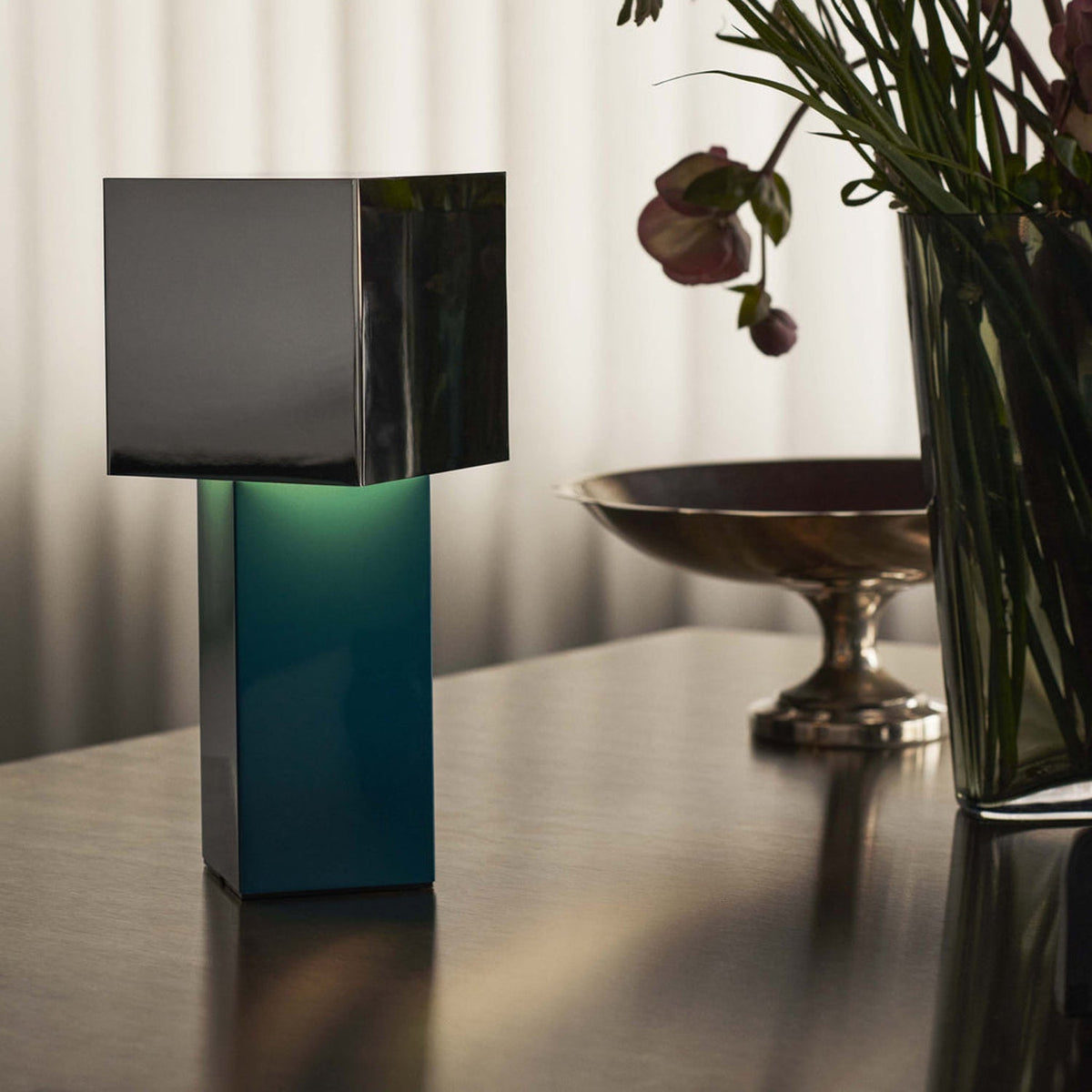 Cubic Accent Portable Table Lamp