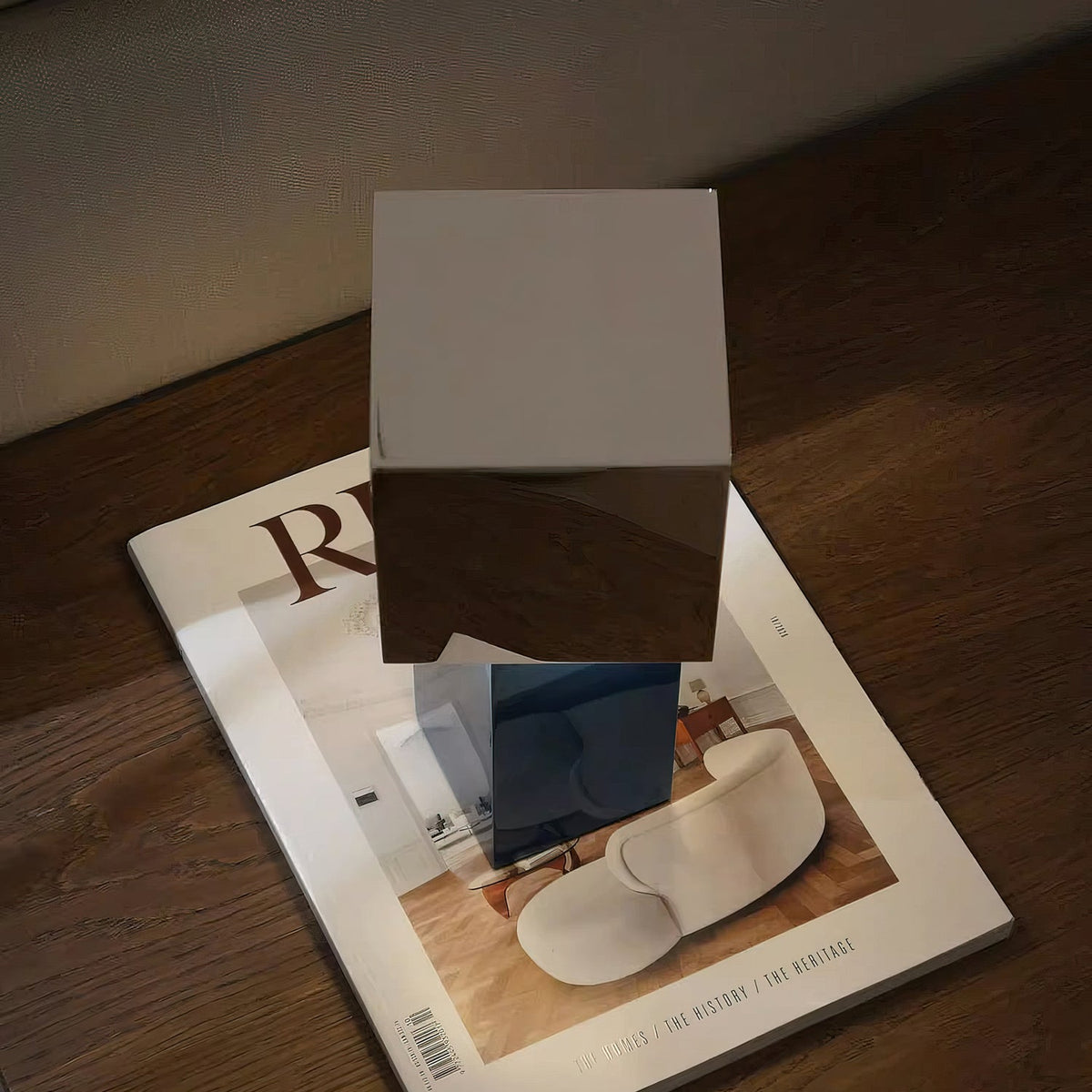 Cubic Accent Portable Table Lamp