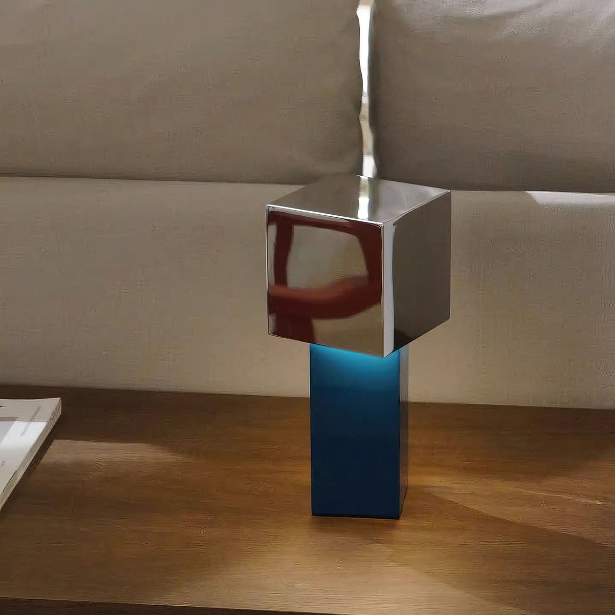 Cubic Accent Portable Table Lamp