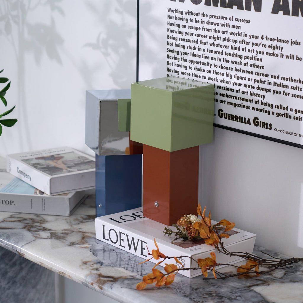 Cubic Accent Portable Table Lamp