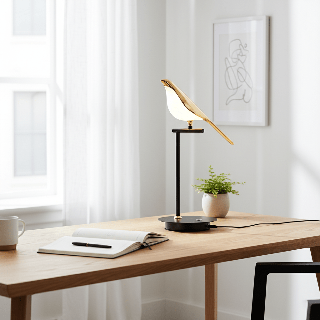 Magpie Perch Table Lamp