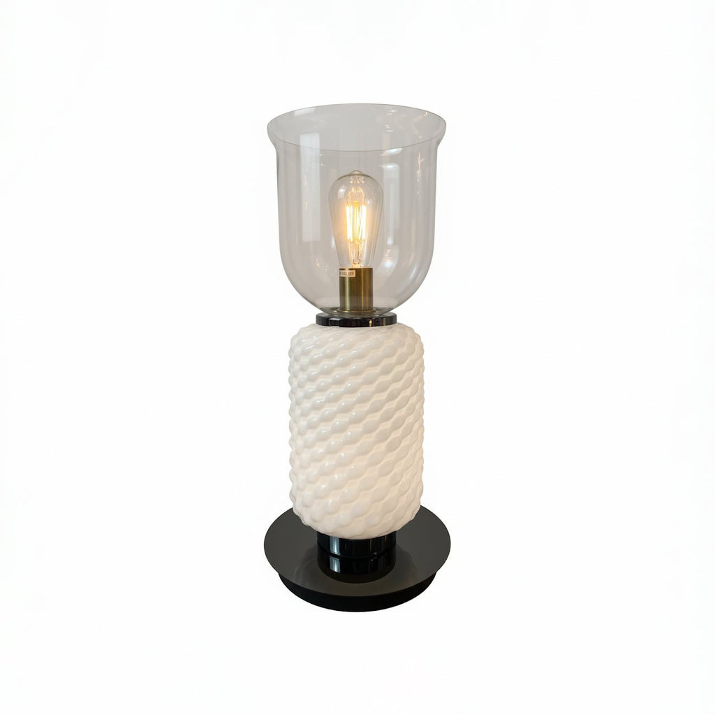Textured Layered Glass table Light