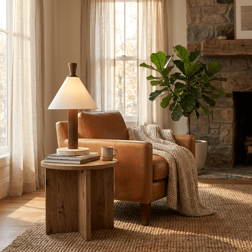 Sorrel Cone Table Lamp