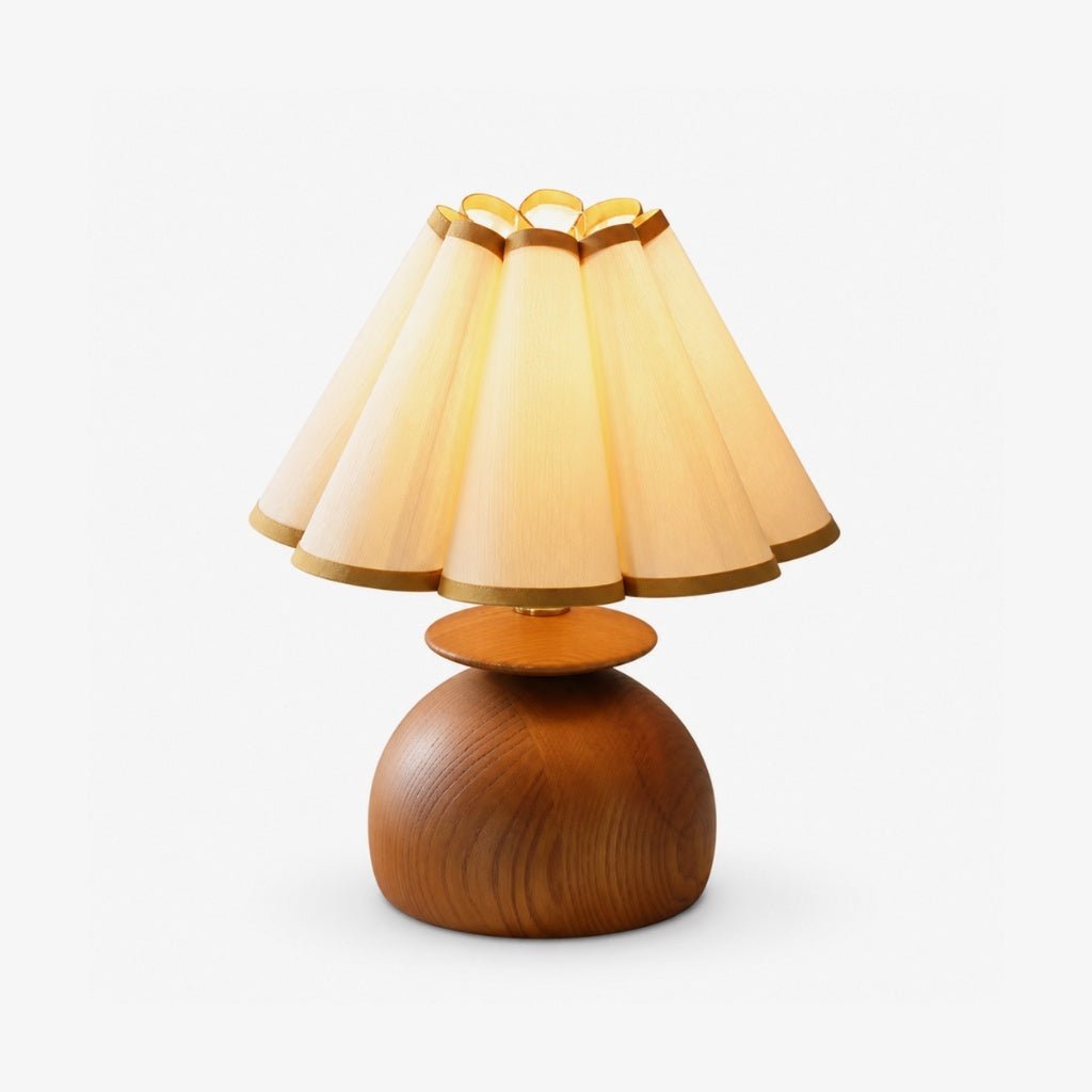 Bloom Wooden Table Lamp