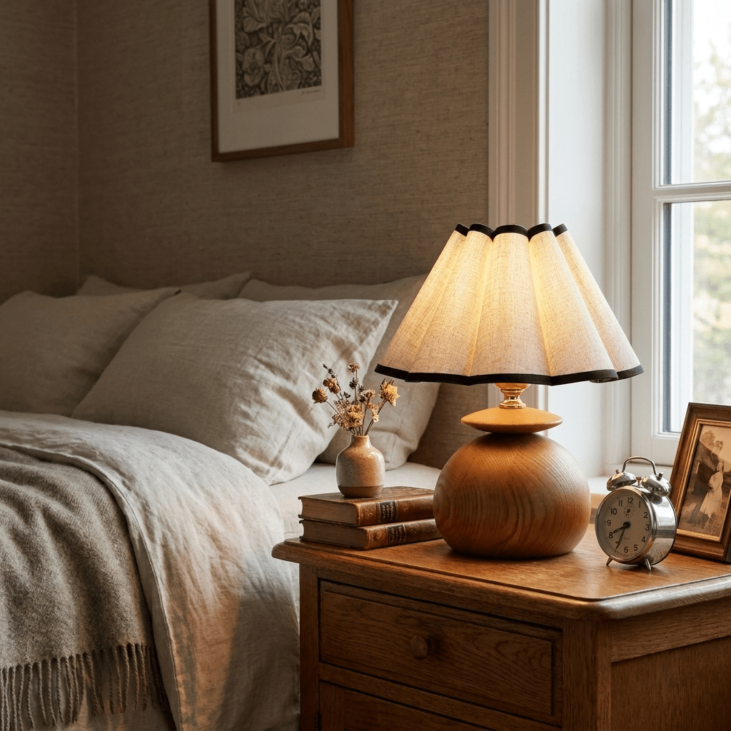 Bloom Wooden Table Lamp