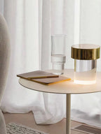 Cordless Crystal Tumbler Lamp