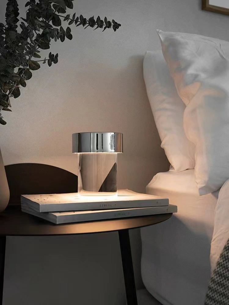 Cordless Crystal Tumbler Lamp